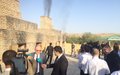 SRSG participates at the drug burning event in Turkmenistan