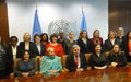 SRSG Natalia Gherman participates at the meeting of Female Heads and Deputy Heads of UN Missions
