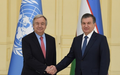 Readout of the Secretary-General’s meeting with  H.E. Mr. Shavkat Mirziyoyev, President of the Republic of Uzbekistan