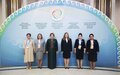 SRSG NATALIA GHERMAN PARTICIPATES IN LANDMARK FORUM OF THE WOMEN LEADERS’ CAUCUS HELD BACK-TO-BACK WITH HEADS OF STATE OF CENTRAL ASIA CONSULTATIVE MEETING